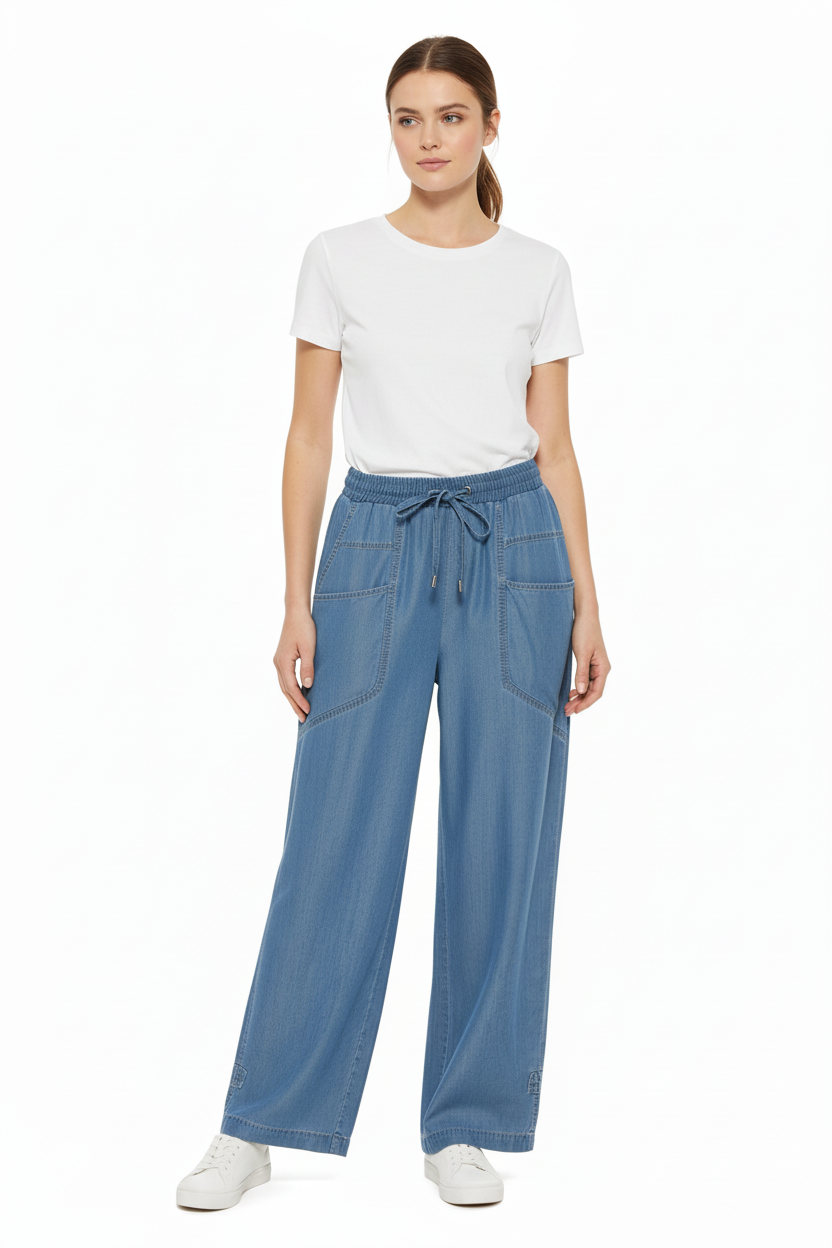 Pantalon fluide en Tencel