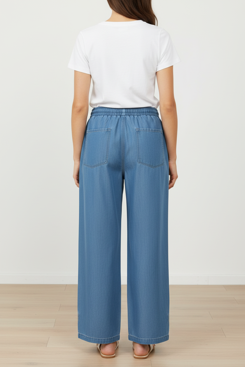 Pantalon fluide en Tencel