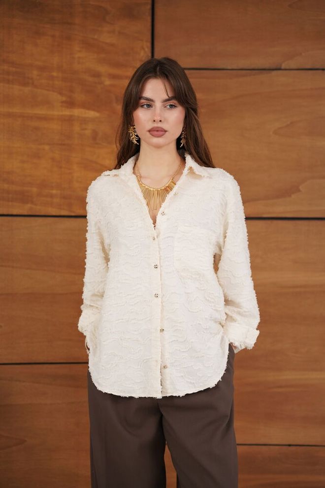 Chemise large fluide
