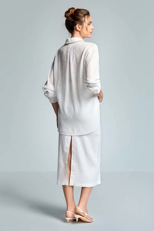 Chemise Lily oversize à paillettes