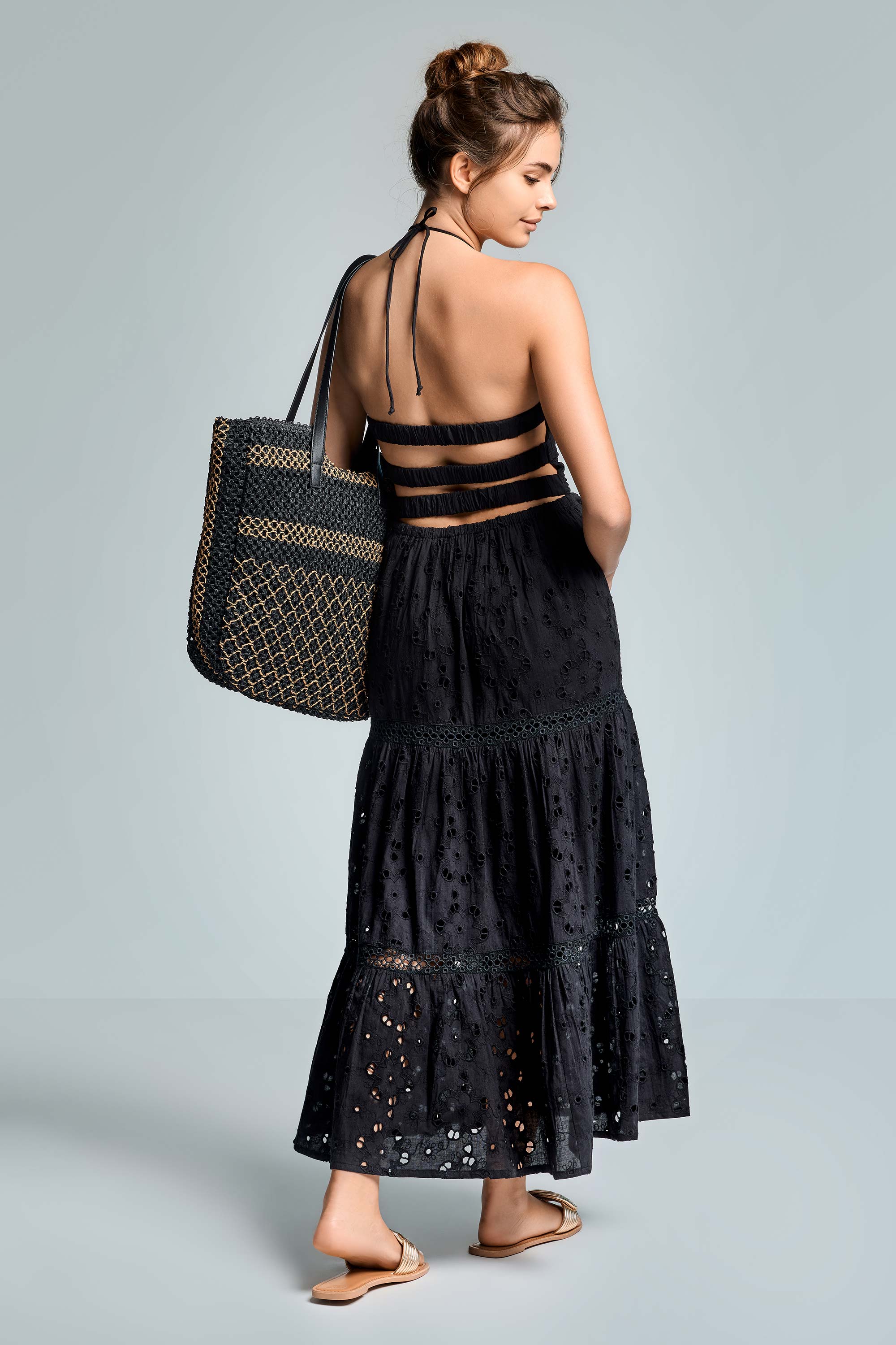 Robe longue en Cotton