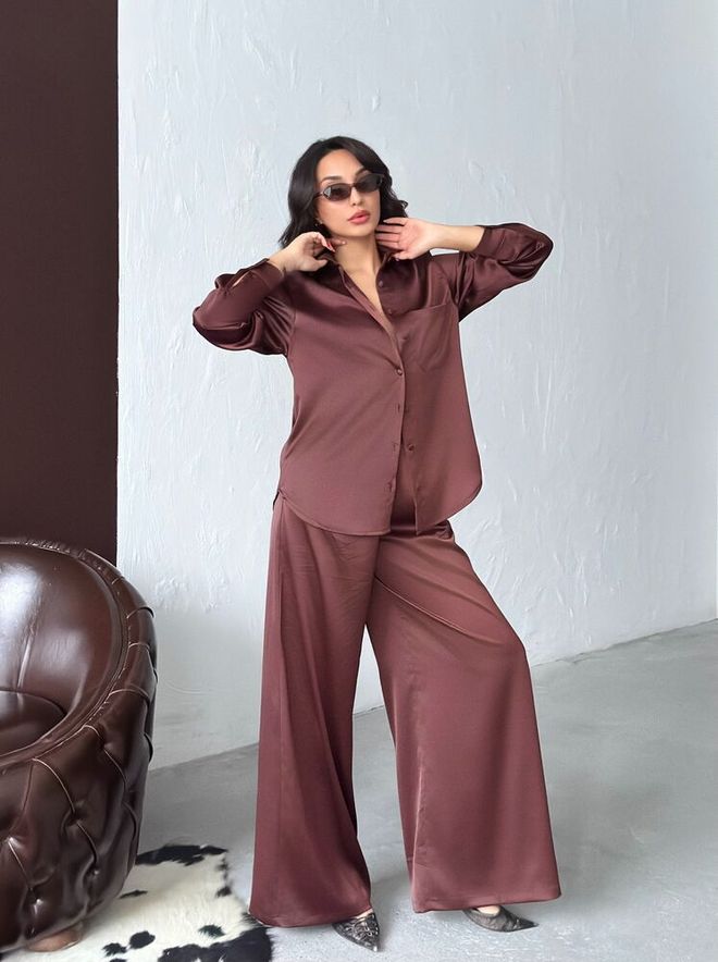 Chemise large fluide