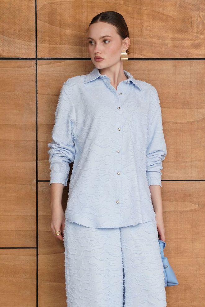 Chemise large fluide