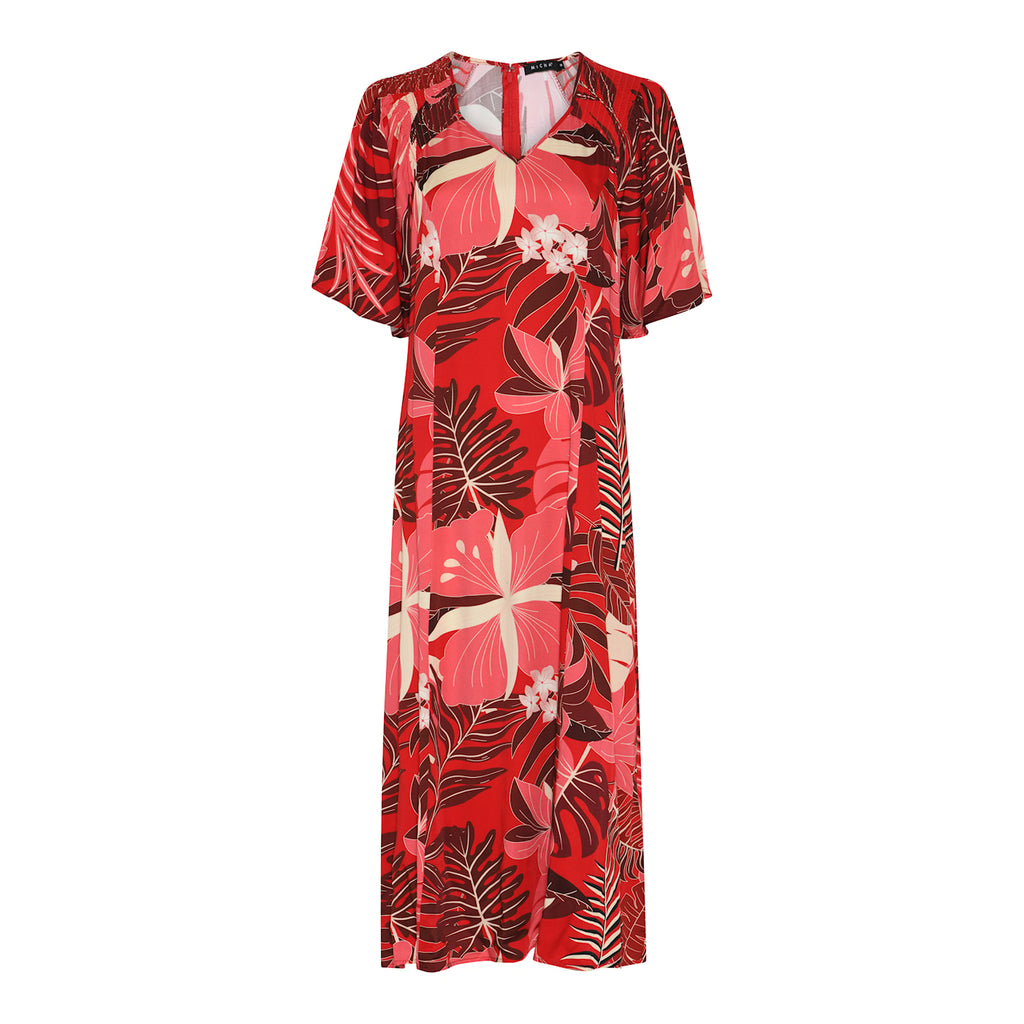 Robe fluide multicolore