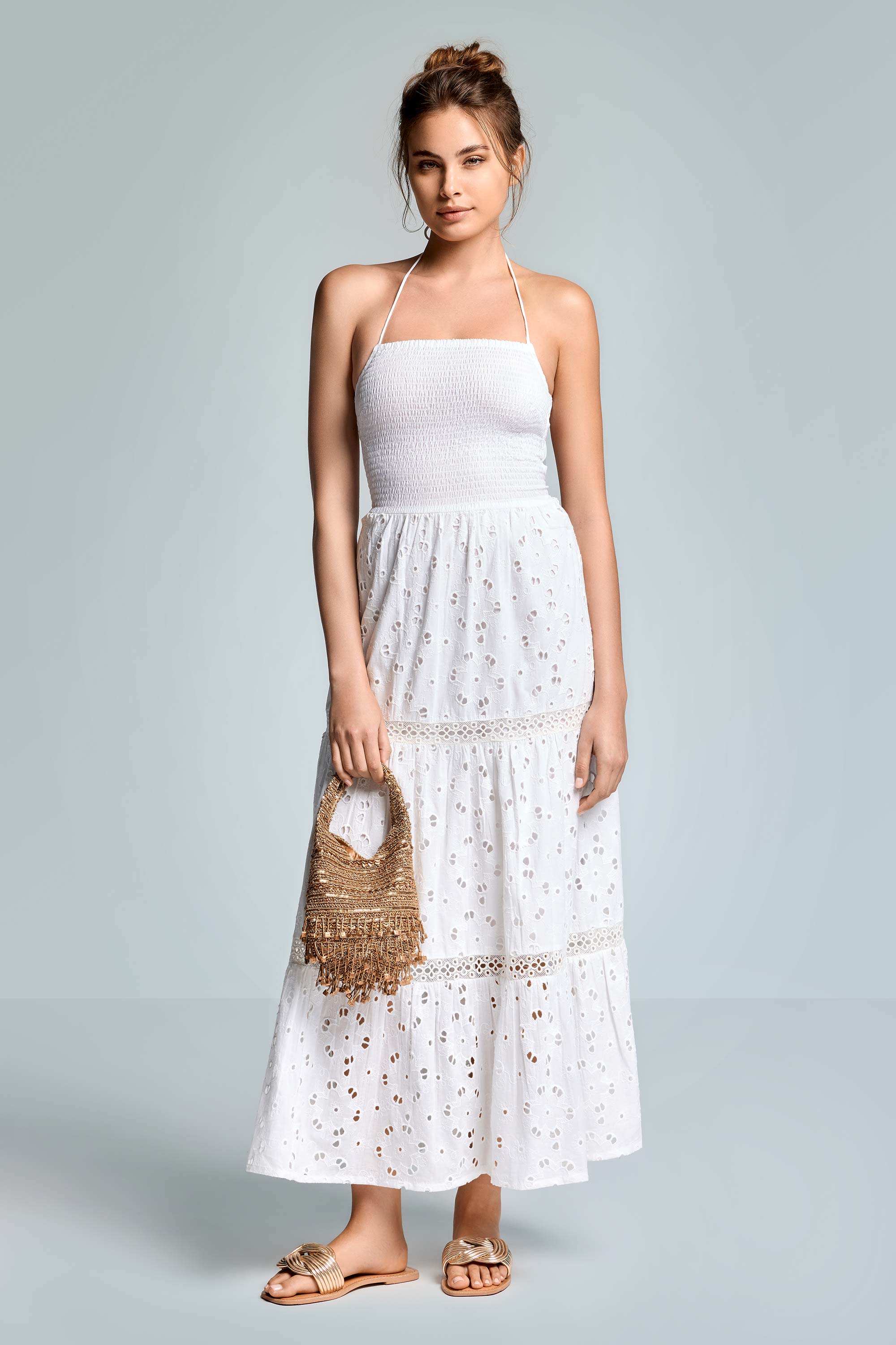 Robe longue en Cotton