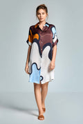 Robe courte fluide