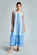 NAOMI Robe longue dos croisé
