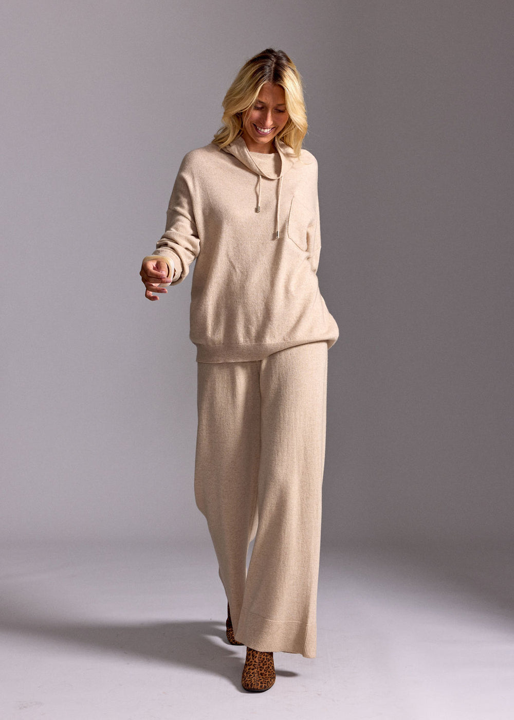 PANTALON JOGGING DIXI BEIGE