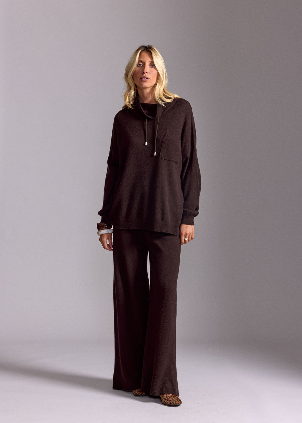 PULL COL MONTANT JODY BEIGE