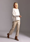 PANTALON FAUX CUIR WOODY GOLD