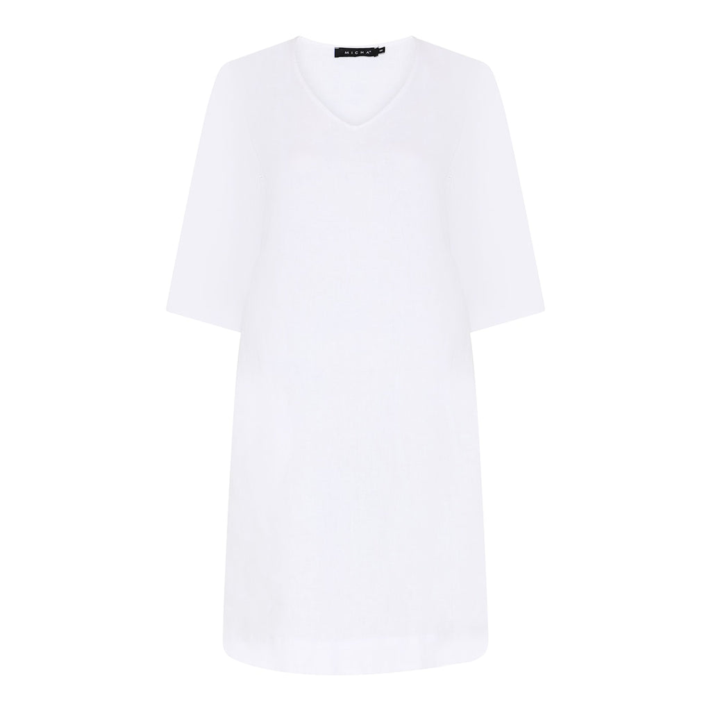 Robe longue blanche