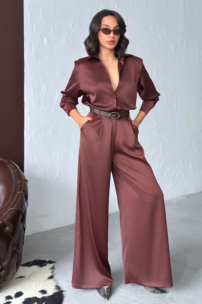 Chemise large fluide