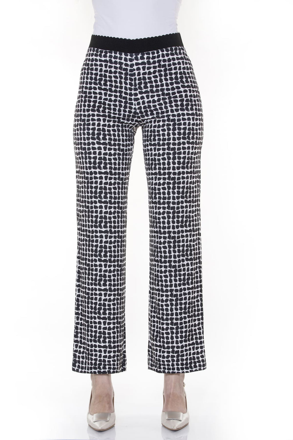 Pantalon imprimé fluide