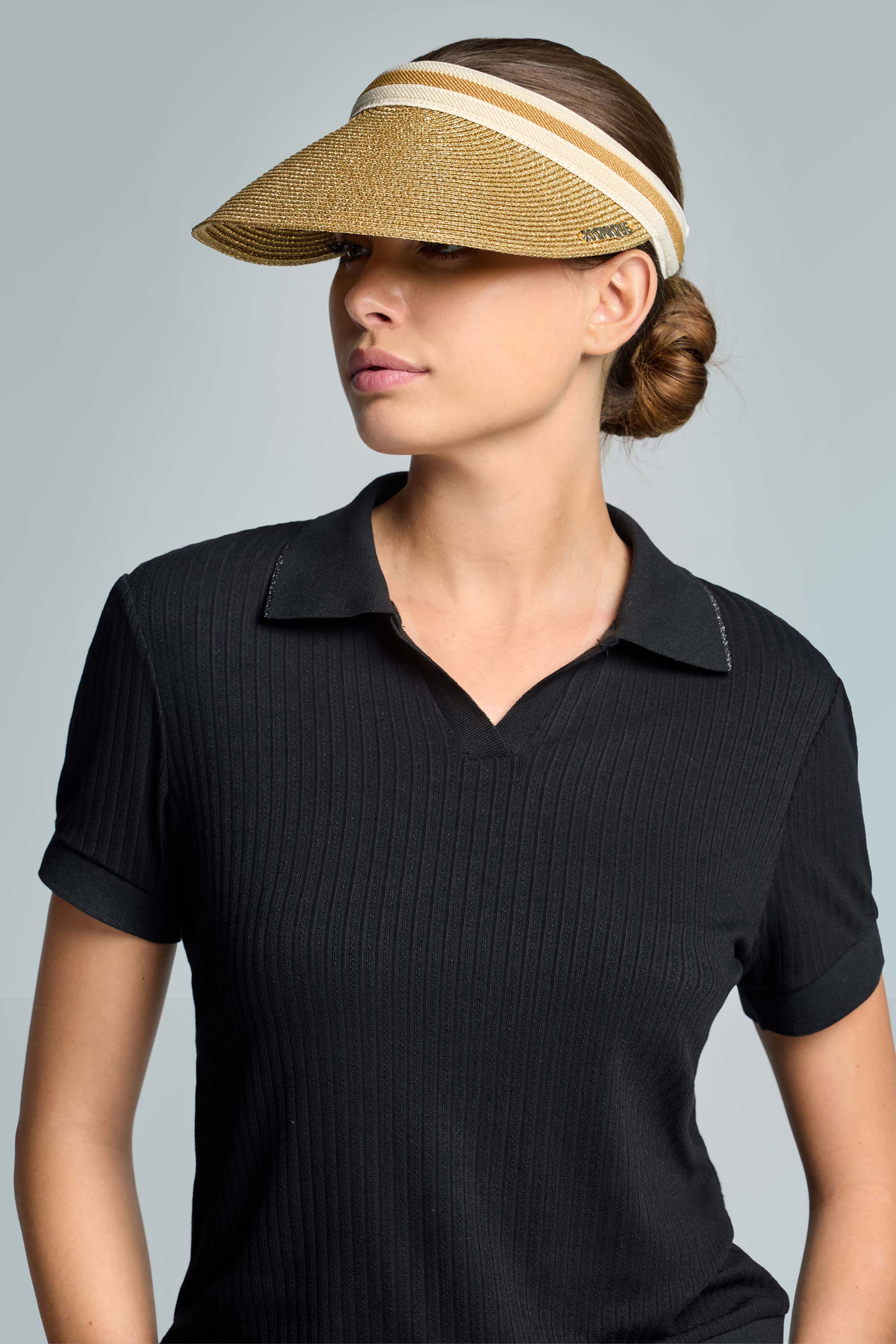 Top en maille à col