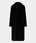 Manteau mi long col tailleur