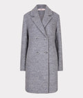MANTEAU CROISÉ BOUCLÉ