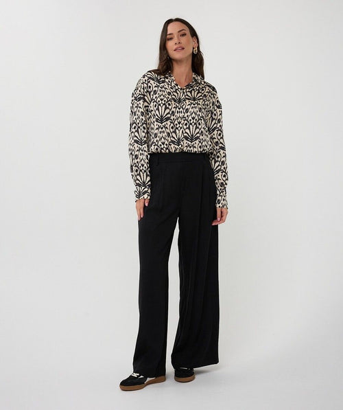 BLOUSE OVERSIZED CITY SIGN