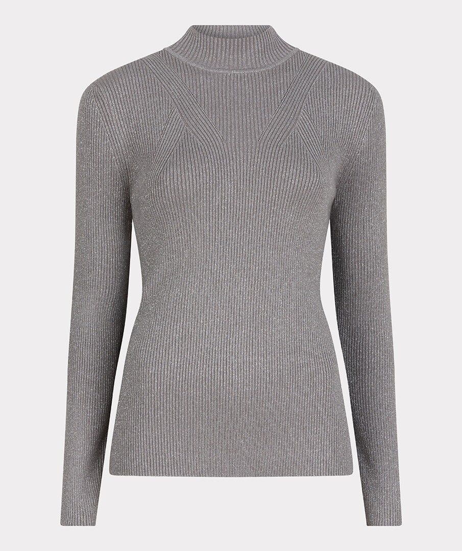 TOP COL RIB LUREX