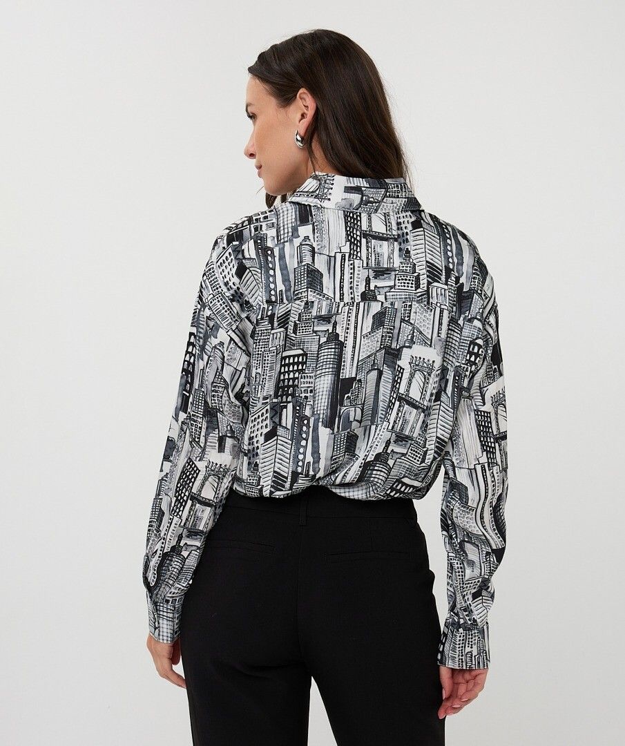 BLOUSE IMPRIMÉE CITY